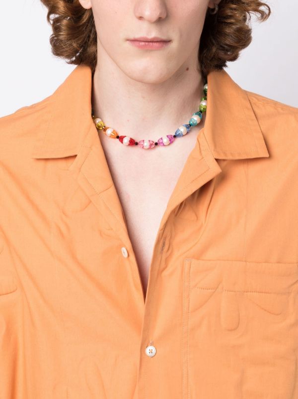 A Sinner In Pearls Multicolour Pearl Rainbow Beaded Necklace | Browns Necklaces