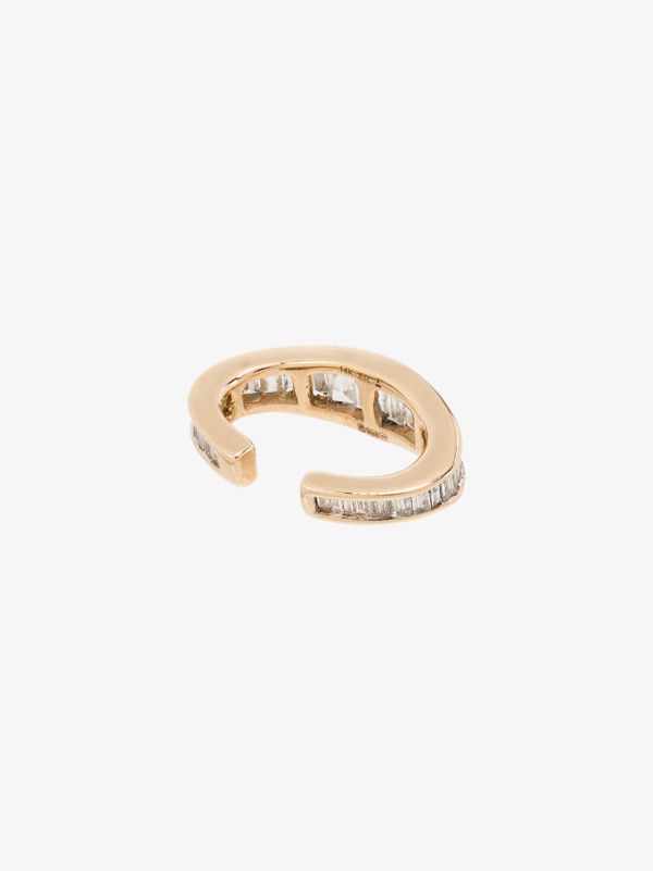 Adina Reyter 14K Yellow Gold Heirloom Diamond Single Ear Cuff | Browns Fine Earrings