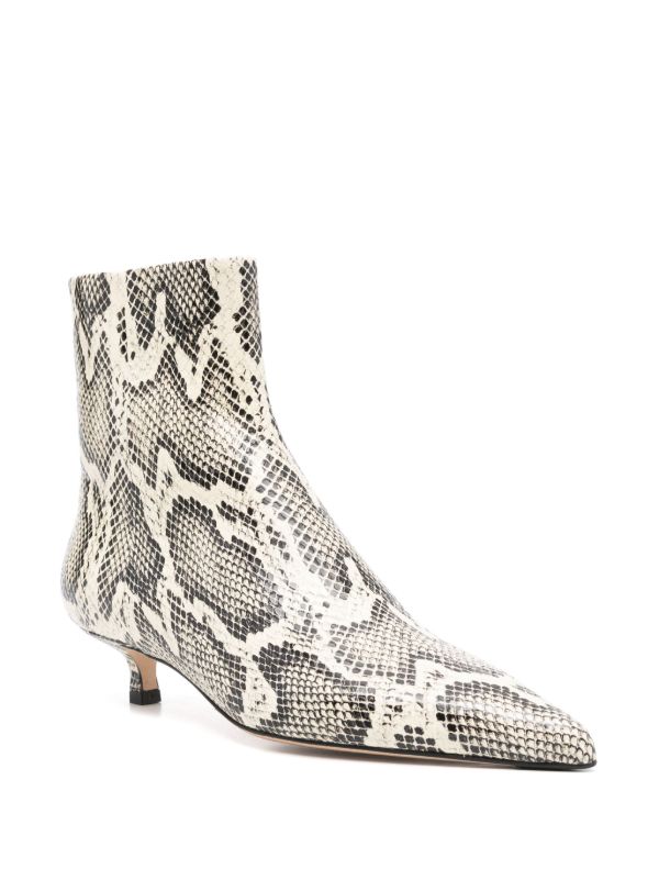 Aeyde Neutrals 40mm Sophie Boots | Browns Boots