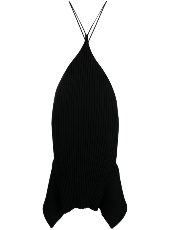 AISLING CAMPS Black Shala Knit Skirt | Browns Knitted Skirts