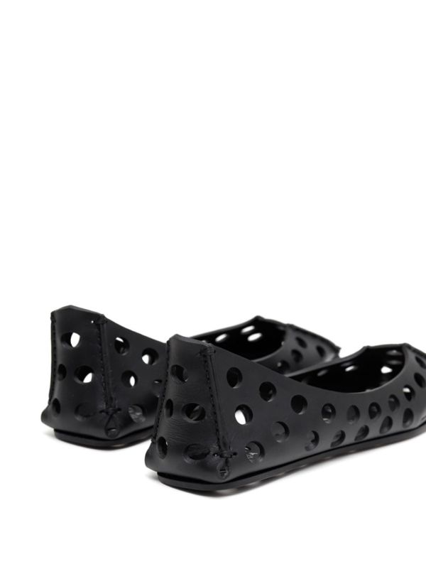 Alaïa Perfo Ballet Flats | Browns Ballerina Shoes