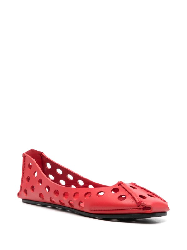 Alaïa Perfo Ballet Pumps | Browns Ballerina Shoes