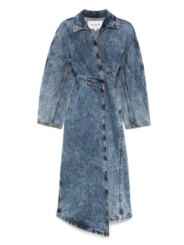 Alaïa Spiral trench coat | Browns Trench Coats & Raincoats
