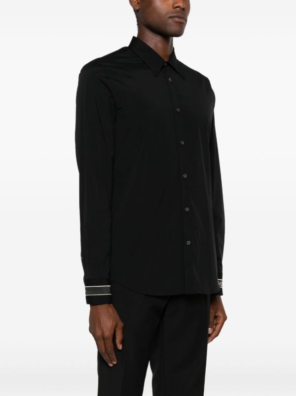 Alexander McQueen Logo-Tape Shirt | Browns Shirts