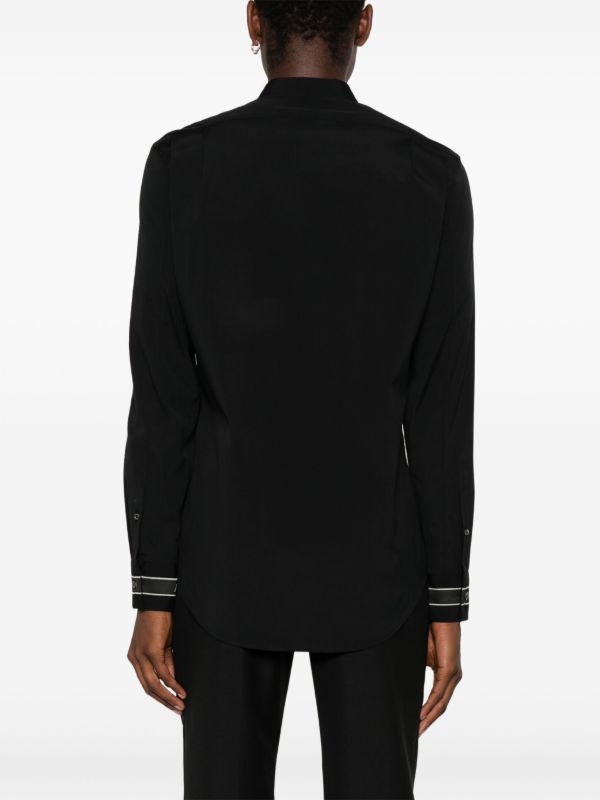 Alexander McQueen Logo-Tape Shirt | Browns Shirts
