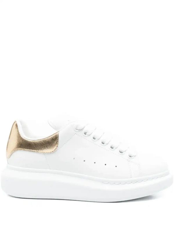 Alexander McQueen Oversized Leather Sneakers | Browns Sneakers