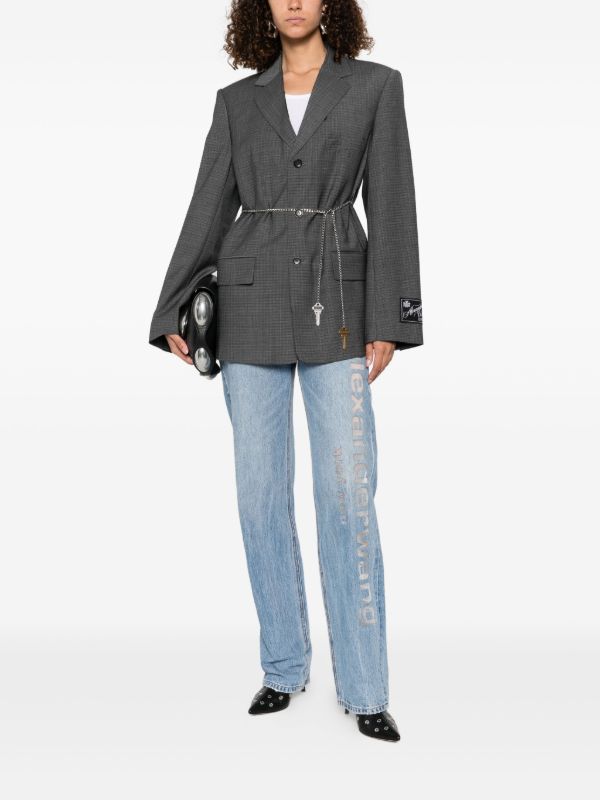 Alexander Wang Ez Jeans | Browns Straight-Leg Jeans