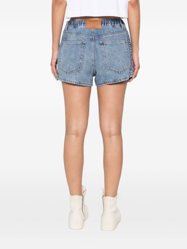 Alexander Wang Marathon Denim Shorts | Browns Denim Shorts
