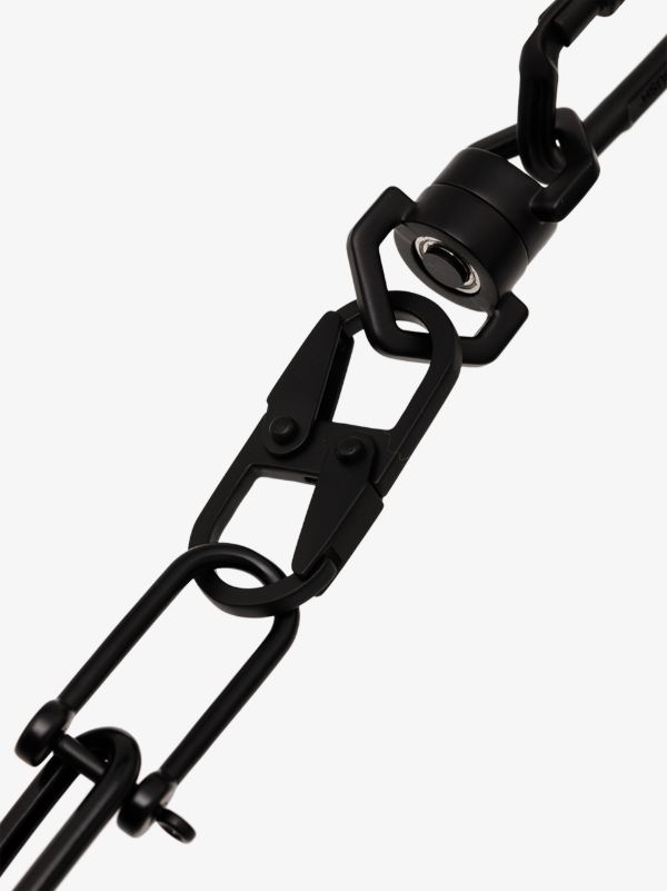 AMBUSH Black Carabiner Chain Necklace | Browns Necklaces