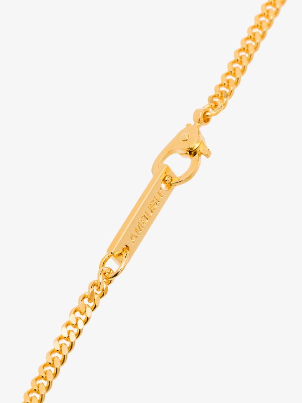 AMBUSH Gold Tone Large Lighter Case Necklace | Browns Necklaces