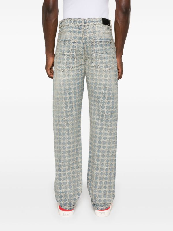 AMIRI Blue Quad Jeans | Browns Regular & Straight-Leg Jeans