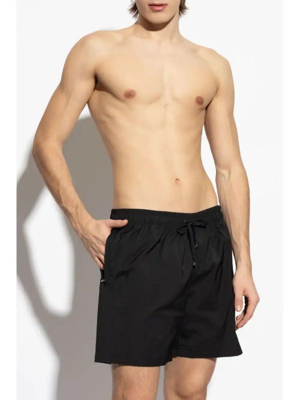 AMIRI Logo-print Swim Shorts | Browns Swim & Board Shorts