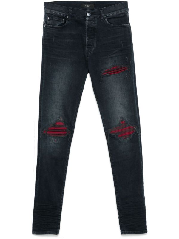AMIRI MX1 Ultrasuede Skinny Jeans | Browns Skinny Jeans