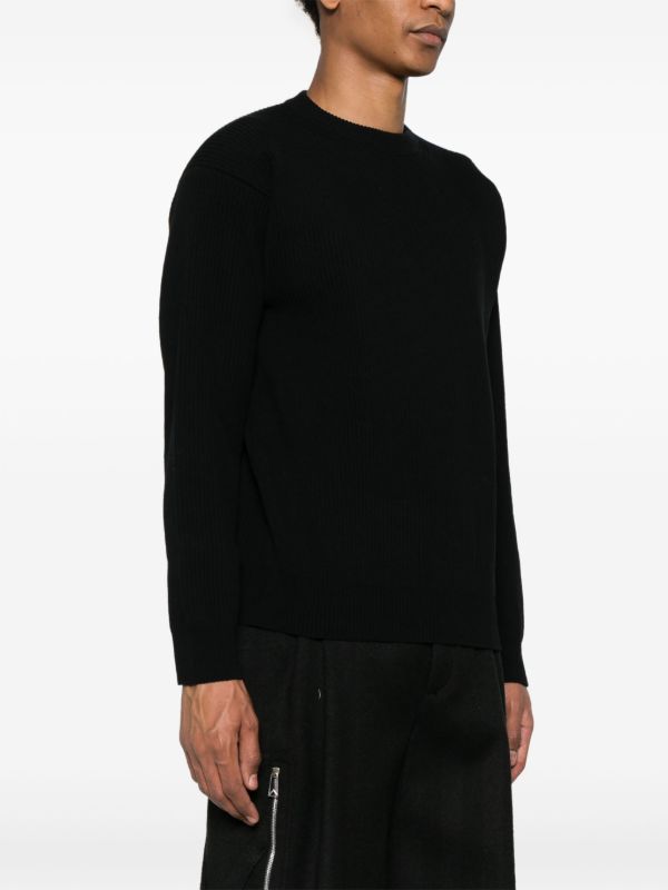 Auralee Supe Fine Wool Ribbed-Knit Sweater | Browns Knitted Sweaters