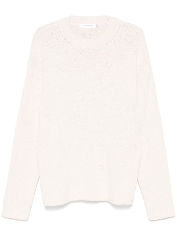 Aya Muse Cotton Sweater | Browns Knitted Sweaters