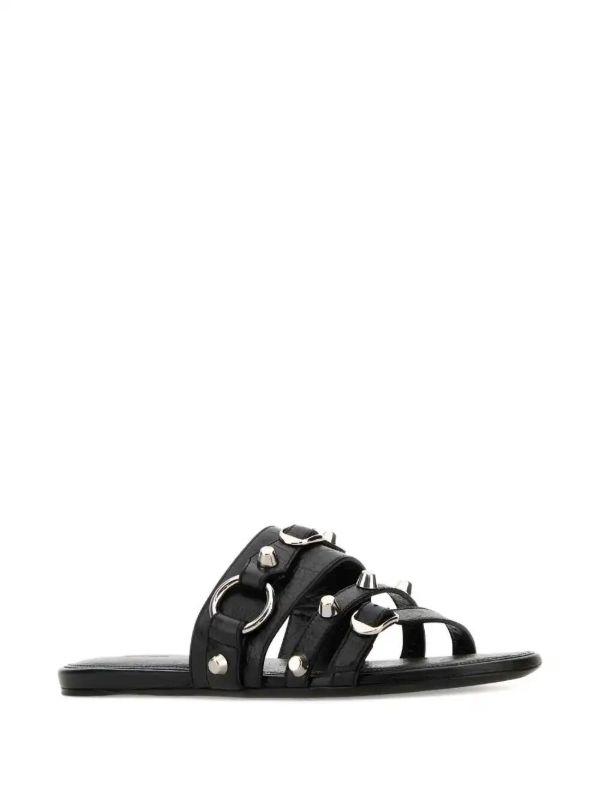 Balenciaga City Flat Slides | Browns Flip Flops & Slides