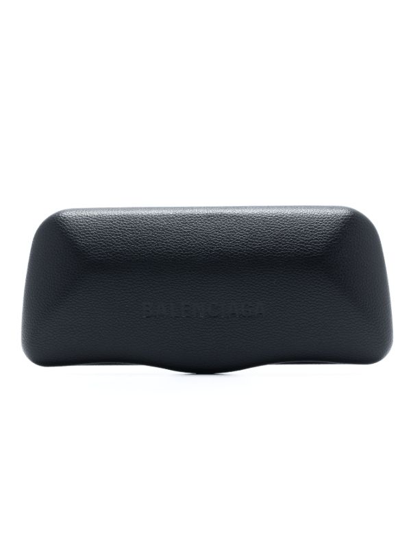 Balenciaga Eyewear Black Dinasty Rectangle-frame Sunglasses | Browns Sunglasses