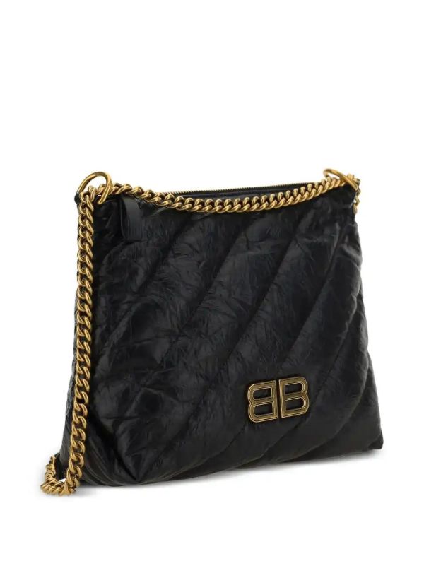 Balenciaga Small Crush Shoulder Bag | Browns Shoulder Bags