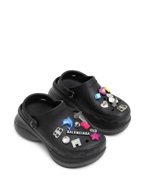 Balenciaga X Crocs Jibbitz Mules | Browns Mules