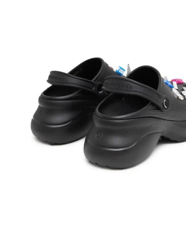 Balenciaga X Crocs Jibbitz Mules | Browns Mules