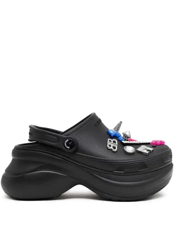 Balenciaga X Crocs Jibbitz Mules | Browns Mules