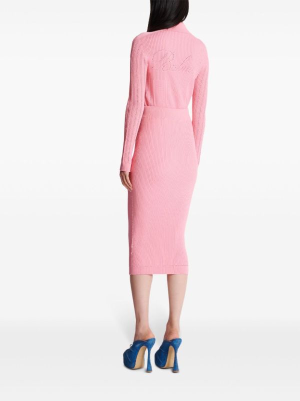 Balmain Knitted Midi Skirt | Browns Knitted Skirts