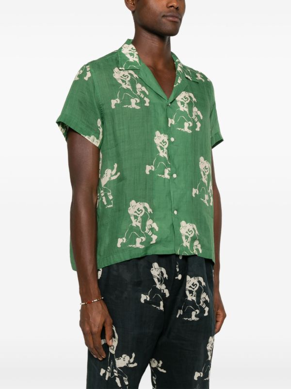 BODE Football Silhouette Shirt | Browns Shirts