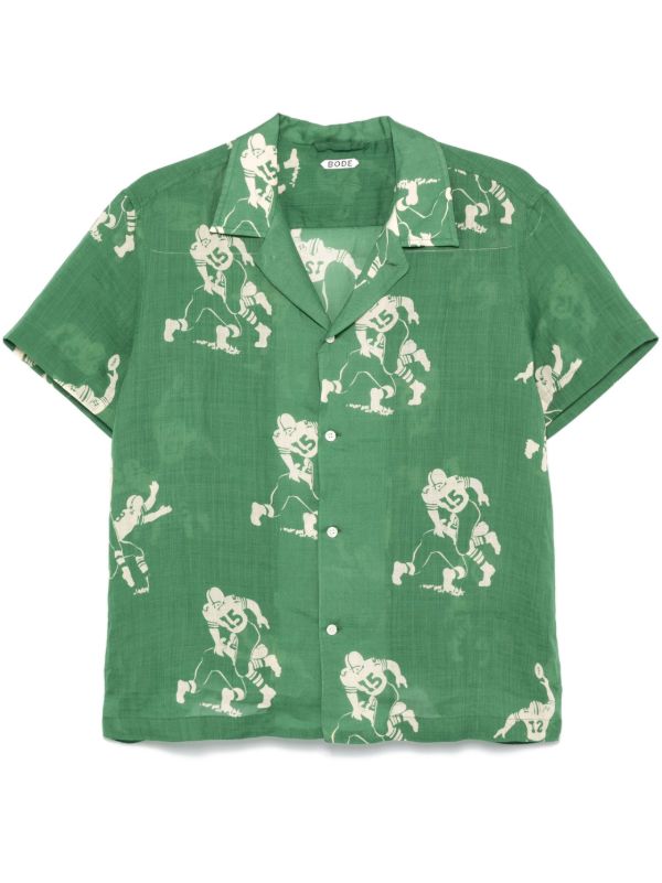 BODE Football Silhouette Shirt | Browns Shirts