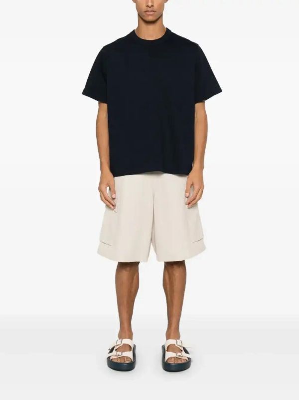Bottega Veneta Check Insert Cotton T-shirt | Browns T-Shirts