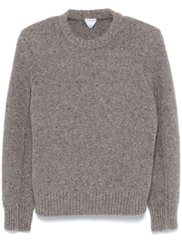 Bottega Veneta crew neck jumper | Browns Knitted Sweaters