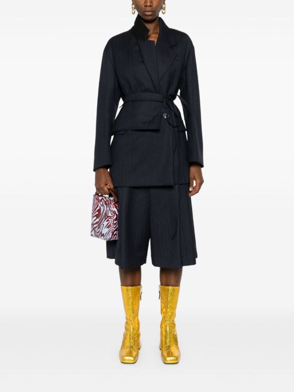 Bottega Veneta Striped Wool Blazer | Browns Blazers
