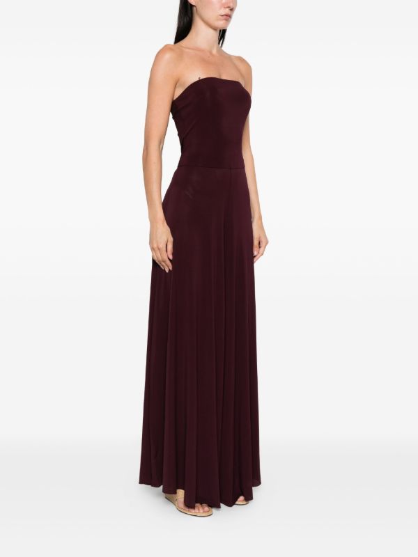 Alaïa Bustier Jumpsuit | Browns Full Length
