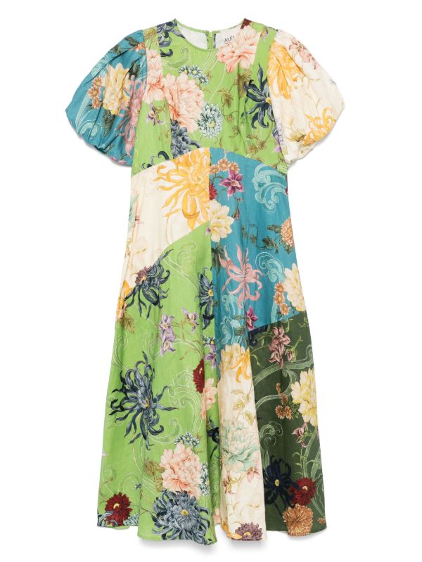 ALEMAIS Avery midi dress | Browns Day Dresses