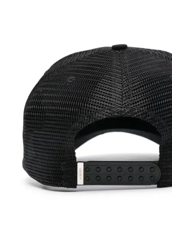 AMIRI Black 3 Star Trucker Hat | Browns Hats