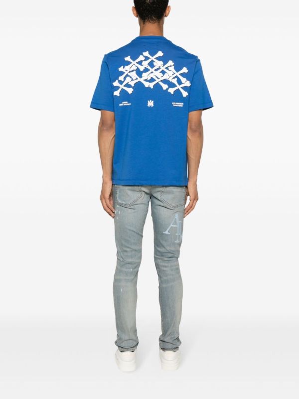 AMIRI Bones Stacked T-Shirt | Browns T-Shirts