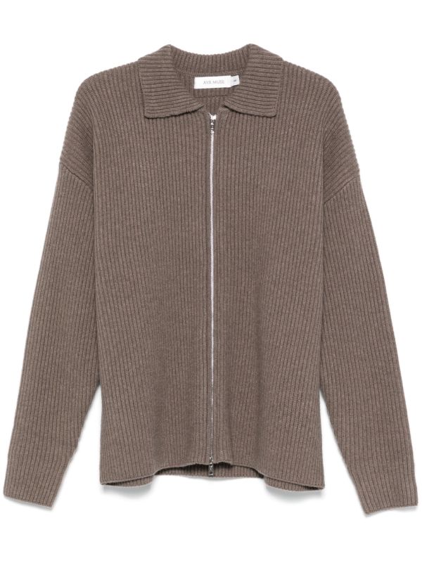 Aya Muse ribbed cardigan | Browns Cardigans