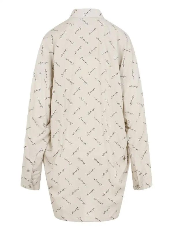 Balenciaga Printed Shirt | Browns Shirts