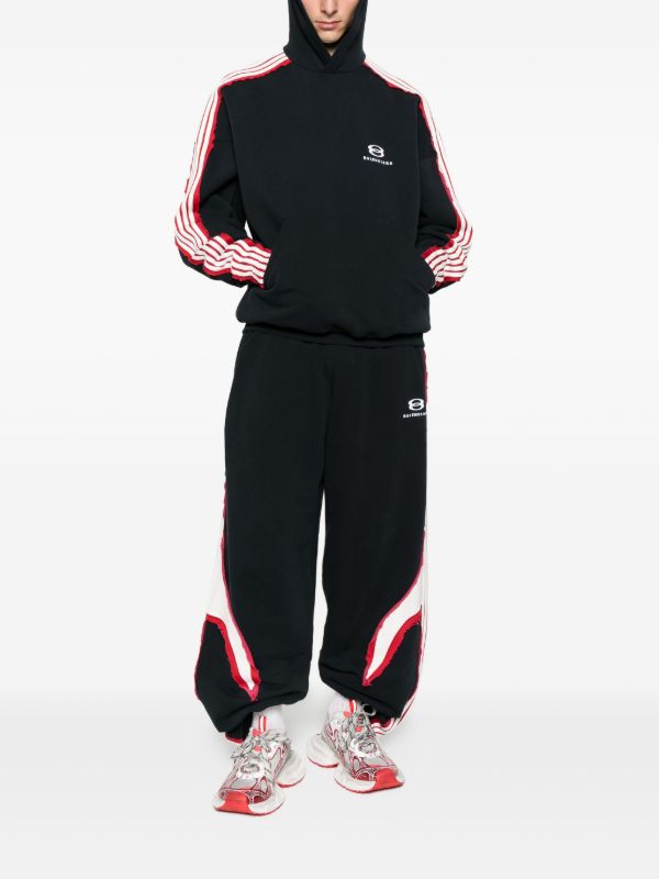 Balenciaga Striped Hoodie | Browns Hoodies