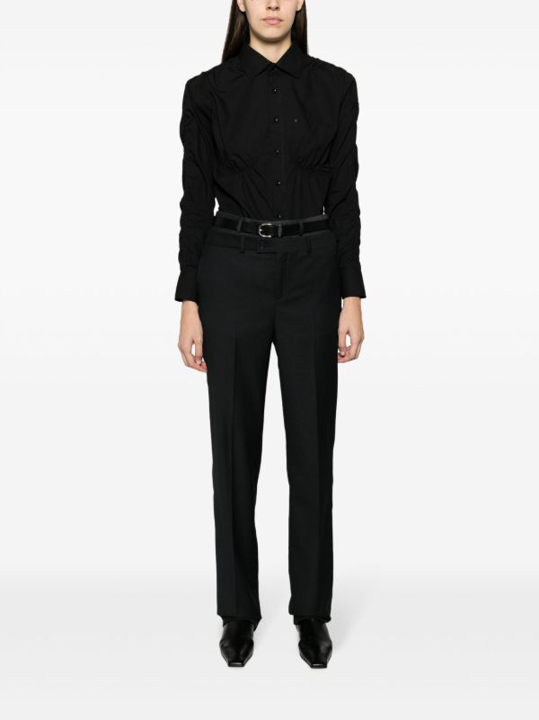 BETTTER Black Cotton Bodysuit | Browns Shirts