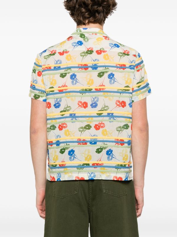 BODE Flower Stamp Shirt | Browns Shirts