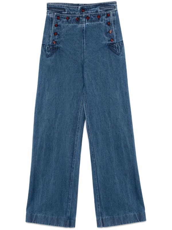 BODE Sailor jeans | Browns Straight-Leg Jeans