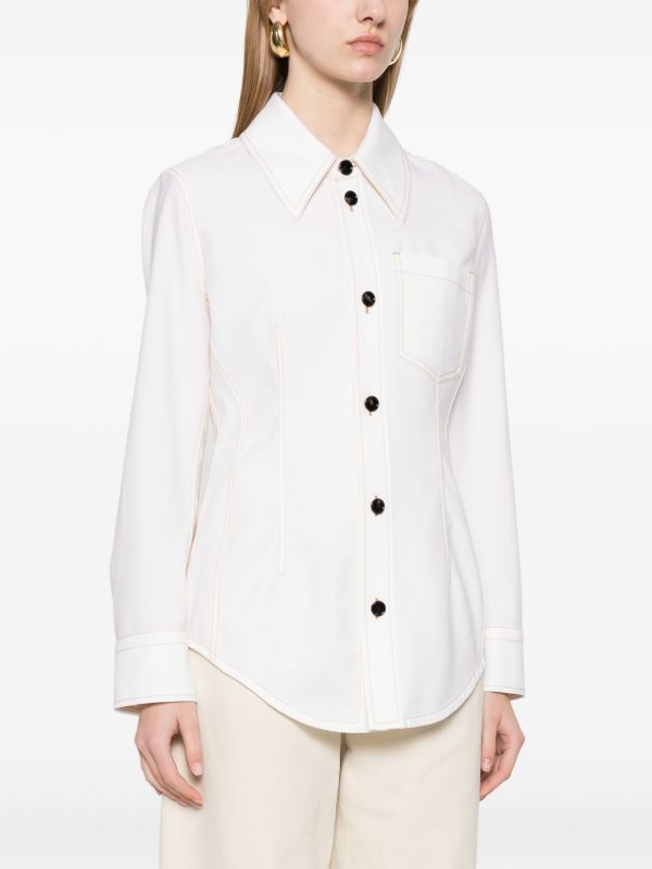 Bottega Veneta Wool Shirt | Browns Shirts