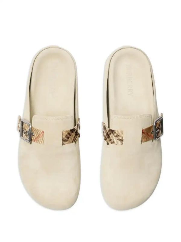 Burberry Suede Urchin Mules | Browns Mules