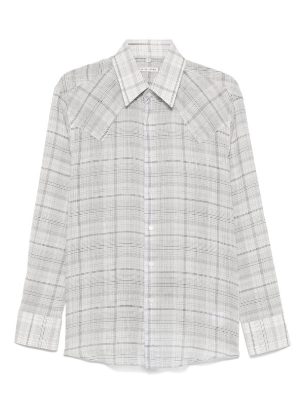 Carter Young checked shirt | Browns Shirts