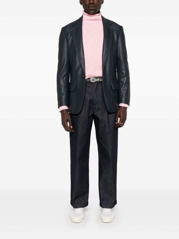Carter Young Leather Blazer | Browns Blazers