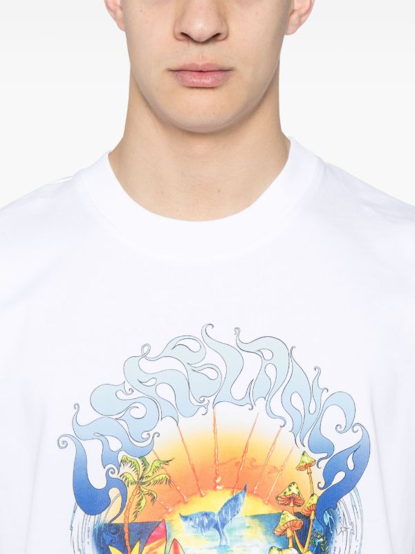 Casablanca Printed T-Shirt | Browns T-Shirts