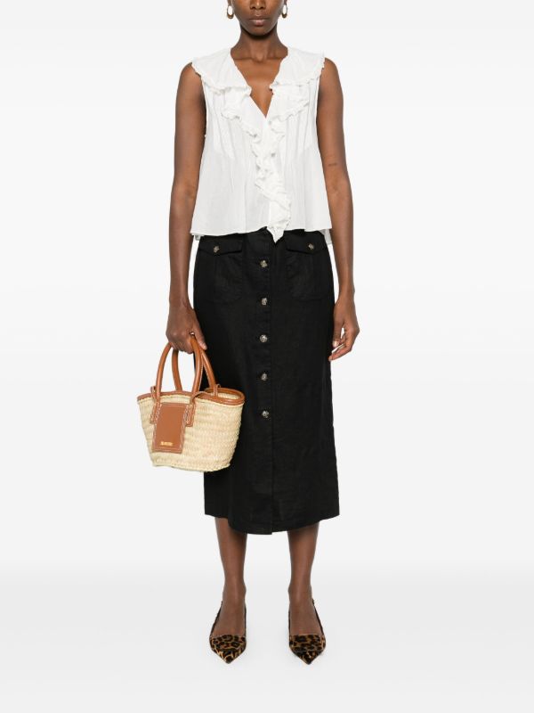 DÔEN White Hilda Blouse | Browns Blouses