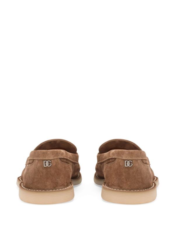 Dolce & Gabbana Suede Loafers | Browns Loafers