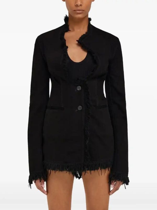 Ferragamo Fringed Blazer | Browns Blazers