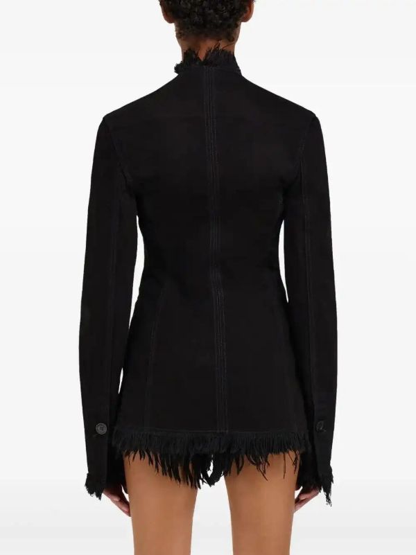 Ferragamo Fringed Blazer | Browns Blazers